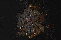 Kaart van Apeldoorn abstract