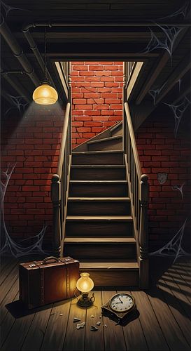 The Staircase Where Time Was Left Behind