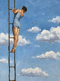 ky Ladder Swimmer by HUGO
