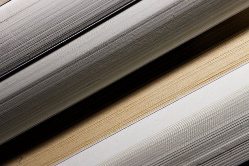 Bücher in Nahaufnahme