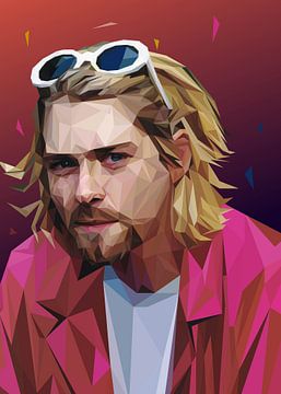 Kurt Cobain van Wpap Malang