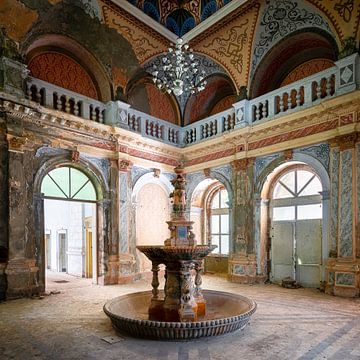 Abandoned Fountain in Decay. by Roman Robroek - Photos of Abandoned Buildings