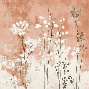 Weiße Feldblumen auf Terra
