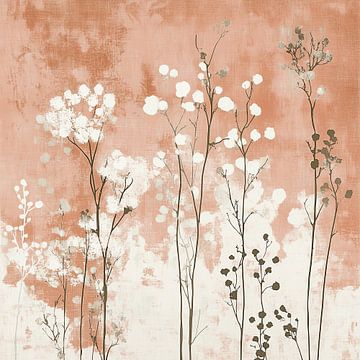 Witte Veldbloemen op Terra van Bianca ter Riet