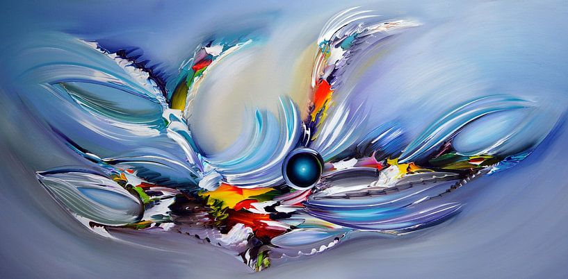 Blue Star by Gena Theheartofart