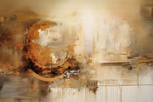 Clay Balance – Abstract Harmony in Earth Tones