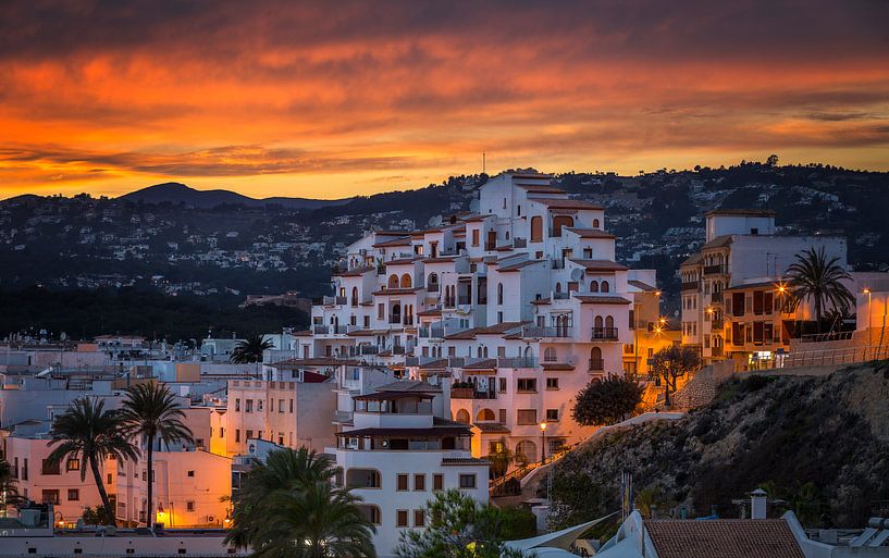 Moraira l'Espagne par Peter Bolman