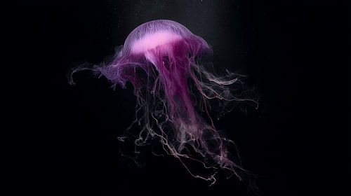 Rosenqualle aus dem Nachtmeer