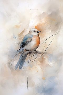 Bird painting by De Mooiste Kunst