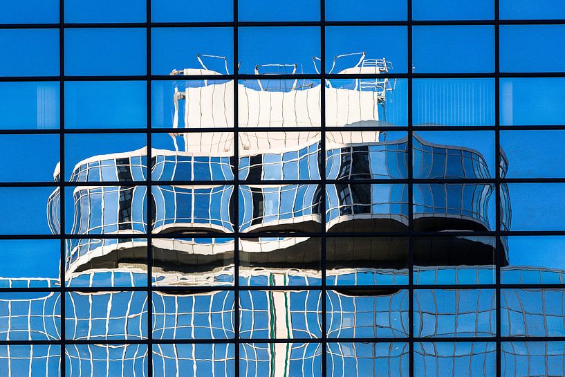 Architecture in Reflection - Weena, Rotterdam by Martijn Smeets