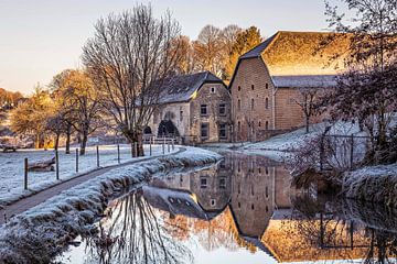 Winter mood at Watermolen Wijlre by Rob Boon