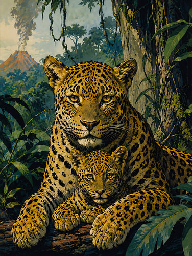 Jaguars en de Rokerige Berg