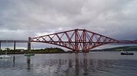 Forth Bridge in Edinburgh von Babetts Bildergalerie Miniaturansicht