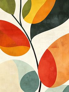 Abstraktes Blatt