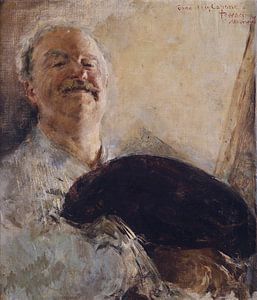 Antonio Mancini - Selbstporträt