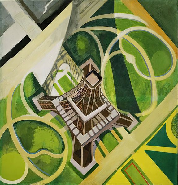 Eiffelturm von Robert Delaunay by Peter Balan