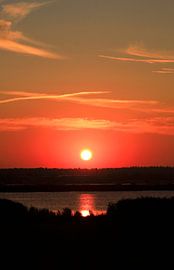 Evening mood Baltic Sea Peenemünde by Thomas Jäger