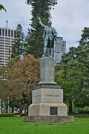 Statue von Kapitän Cook im Hyde Park von Frank's Awesome Travels