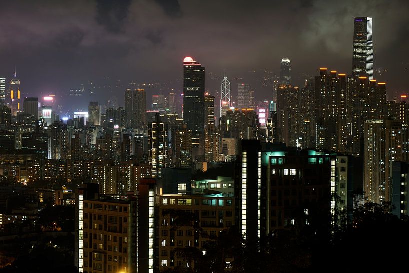 Hong Kong Skyline from Kowloon by Andrew Chang