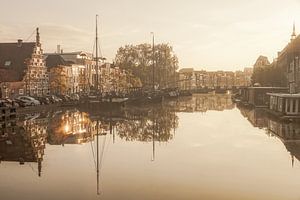 Galgewater in Leiden sur Dirk van Egmond