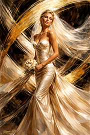 Glamour Art – Der goldene Gang von Johannas Art Creations
