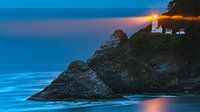 Heceta Head Lighthouse, Oregon, USA von Henk Meijer Photography Miniaturansicht