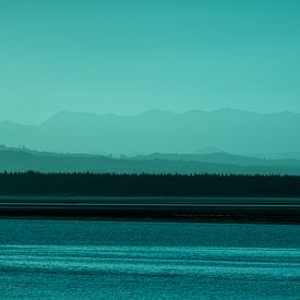 Zonsondergang, Nelson, Nieuw-Zeeland - II (A) van Jelle IJntema