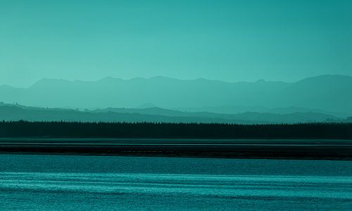 Coucher de soleil, Nelson, Nouvelle-Zélande - II (A)