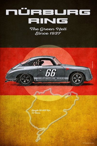 Lad 356 Nurburgring Vintage by Theodor Decker