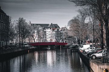 Amsterdam in black and white