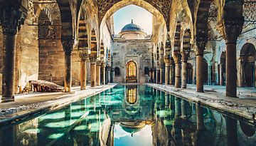 Turkse Hamam in Verloren Plaatsen van Mustafa Kurnaz