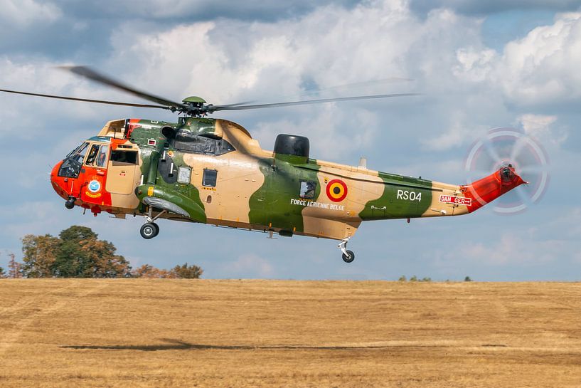 Belgian Air Force Sea King in better times by Jimmy van Drunen