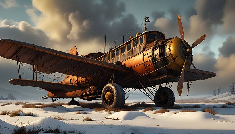 airbus, steampunk van Nick Wendt