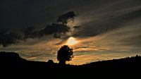 zonsondergang 