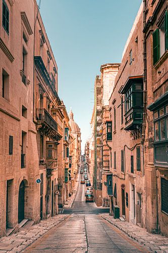 Enge Straße in Valletta | Stadtfotografie | Reisefotografie