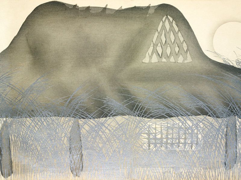 House on the lake by Mad Dog Art
