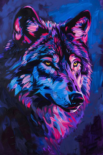 Loup - Loups par Poster Art Shop