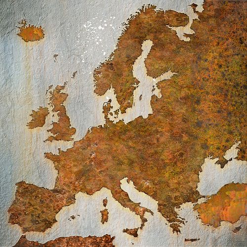 Rust map Europe
