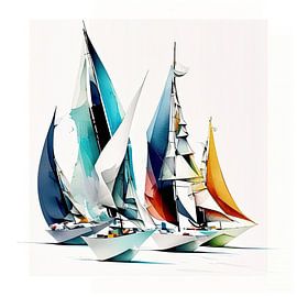 Regatta III by Peter Balan