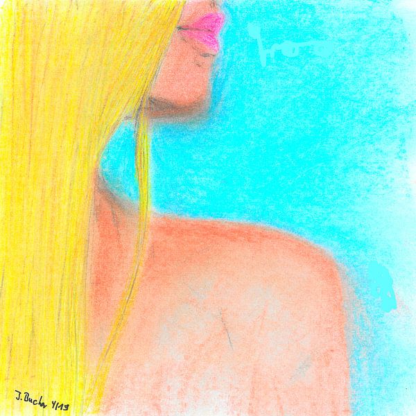 Blonde Beauty by Johann Bucher