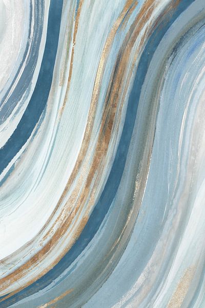 Azure Blue I, Isabelle Z by PI Creative Art