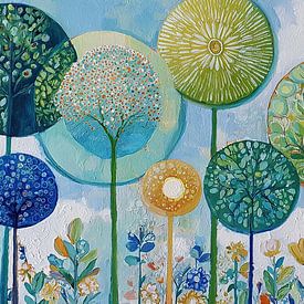 Trees Flowers | Bright Tree Canopy by Flower Studio