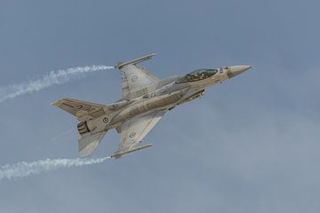 UAEAF Lockheed Martin F-16E in actie tijdens BIAS 2016. van Jaap van den Berg