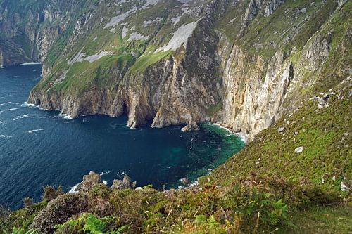 De Slieve League kliffen in het westen van County Donegal, Ierland