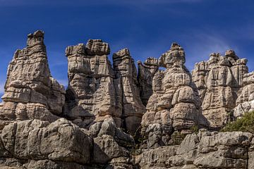 Torcal de Antequera, außergewöhnliche Felsformationen, Spanien.