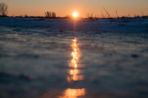 lever du soleil sur Andrea Ooms