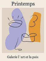 Vintage poster Lente