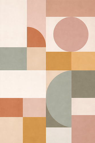 Stille Geometrische Blokken