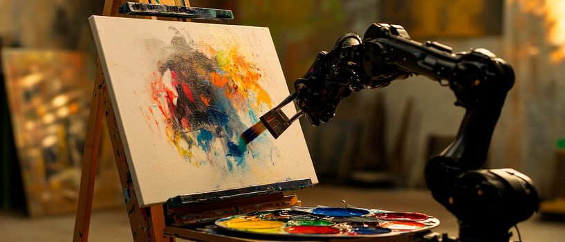 Artistieke robot van Poster Art Shop