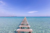 footbridge into the sea